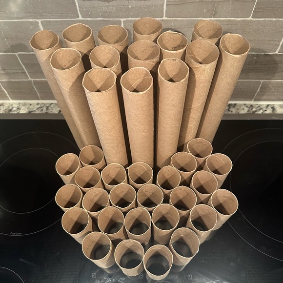 44 Craft Rolls for Crafts, Gardening, or organizing -Paper Towel & Toilet Paper - Picture 10 of 10
